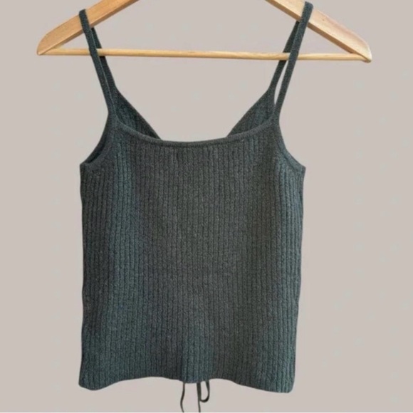 Women's Knit Lace-Up Tank Top - Picture 4 of 5